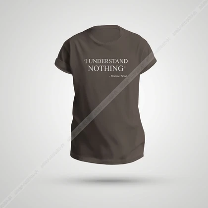 تیشرت Office طرح Nothing
