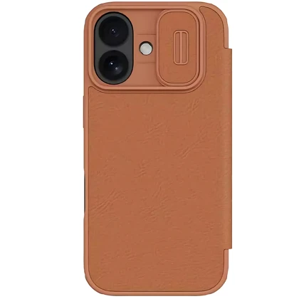 قاب چرمی کلاسوری آیفون 17 نیلکین Nillkin Qin Pro Leather
