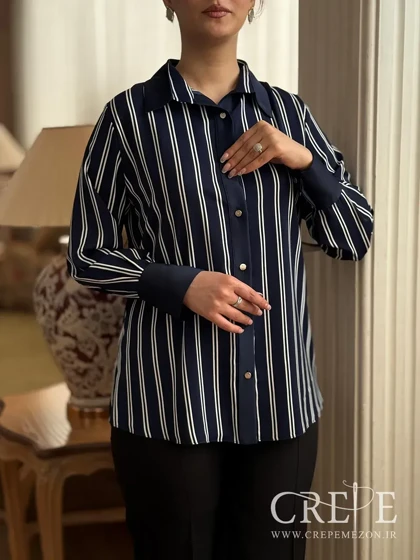 شومیز الیزه راه راه