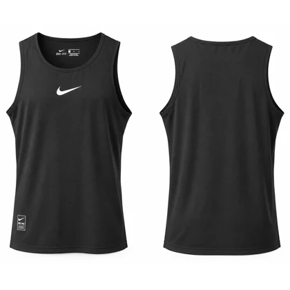 رکابی ورزشی مردانه نایک مدل Dri Fit-YC502 مشکی