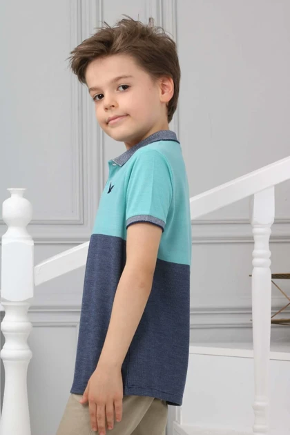 تیشرت یقه پولو بچگانه beebird beebird