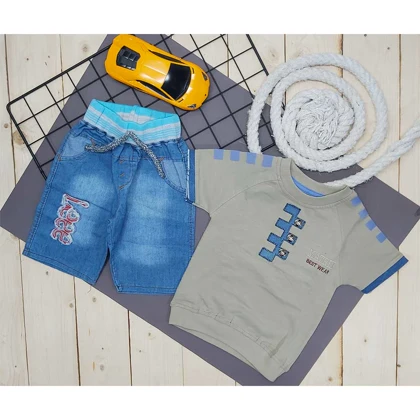 ست شلوارک و تیشرت پسرانه BEST WEAR