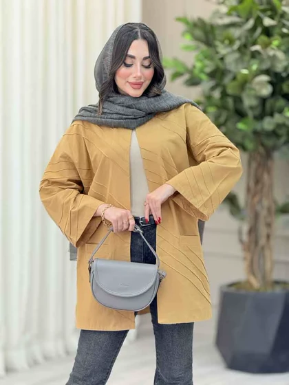 مانتو برش‌دار بغل چاک