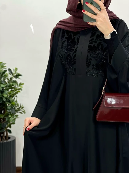 عبای بلند سوزندوزی اسرا