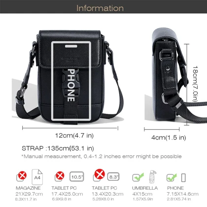 کیف دوشی مدل David Jones CM7338