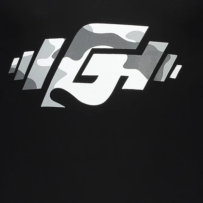 رکابی بدنسازی مردانه G WEAR مدل L-WG چریکی مشکی