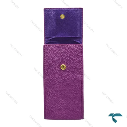 بگ ساعت مچی مسافرتی بنفش چرمی TWB-Purple-7359-U
