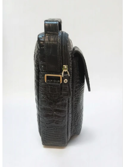 کیف دوشی چرم طبیعی مدل هیراد