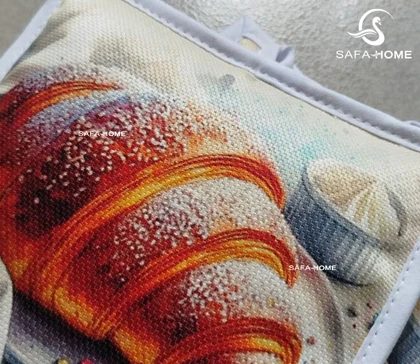 دستگیره آشپزخانه جفتی طرح کروسان