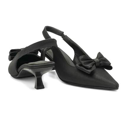 کفش مجلسی زنانه پاشنه‌دار 3 سانت مدل sandal valentino _ 4003p