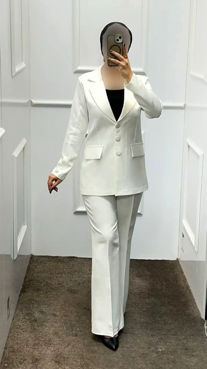 کت و شلوار زنانه شیک مدل آتوسا