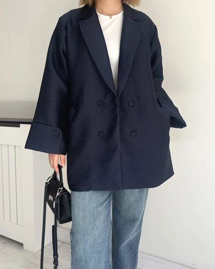 مانتو piko (سرمه ای)