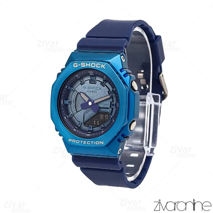ساعت جی شاک GM-S2100 زنانه چند موتوره آبی سرمه ای 106388