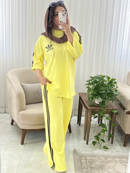 ست زنانه و دخترانه اسپرت بیرونی کد 622
