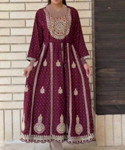 کورتای مارک دار برند هندی بیگ سایز 6954