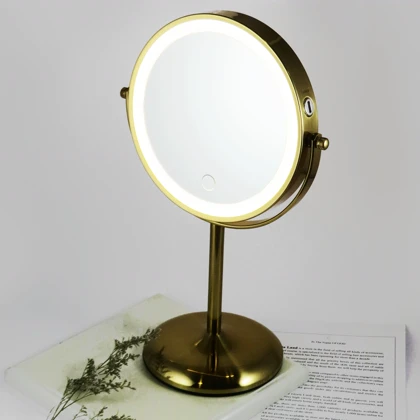 آینه و رینگ لایت آرایشی کد 0740