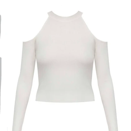 کراپ تاپ زنانه پپا مدل Angels Fly رنگ سفید