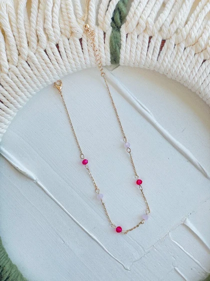 پابند مهره صورتی