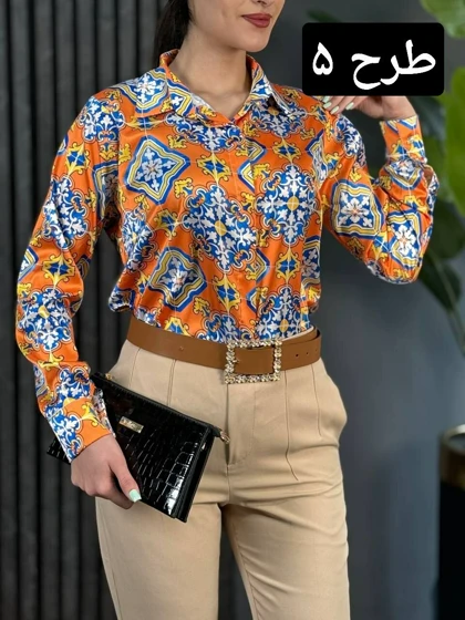 شومیز ساتن سیلک کد 1742