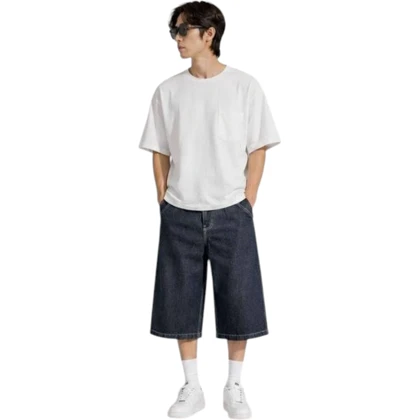 شلوارک جین بگ استایل یونیسکس از CROPP کد 356