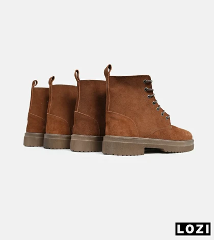 بوت مردانه آجری BERSHKA