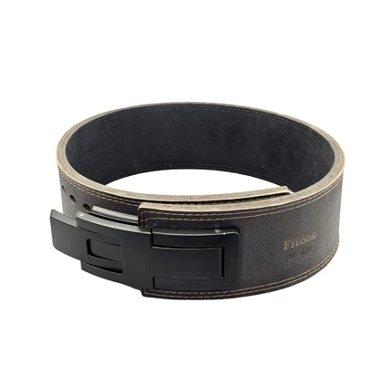 کمربند سوپر پاورلیفتینگ و بدنسازی آندر آرمور مدل ELM-404K1276 اهرمی قهوه ای روشن