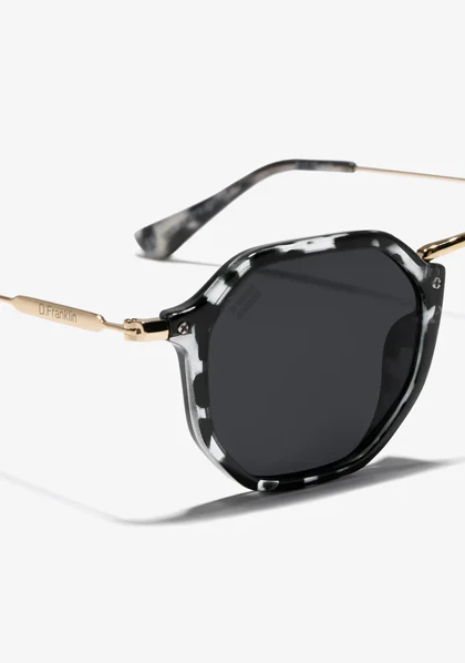 عینک آفتابی دی فرانکلین مدل D.franklin ROLLER HEX / TRANS CAREY - BLACK