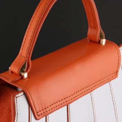 کیف دوشی و دستی زنانه چرم یلسان مدل آتریسا کد 074-BS
