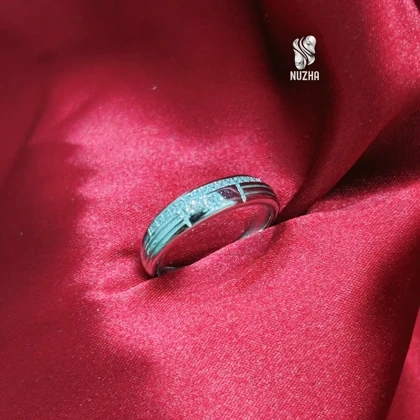 حلقه نقره مردانه کدhm1057