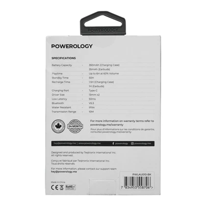 هندزفری بلوتوثی پاورلوژی مدل PW10