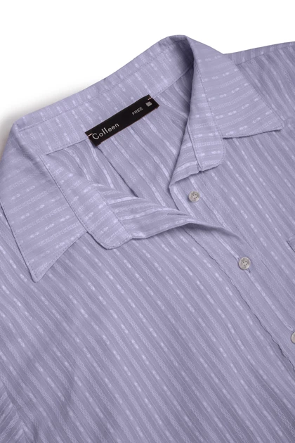 شومیز لینن بلند - 3159