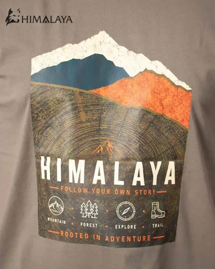 تیشرت پنبه لاکرا HIMALAYA کد CM160 هیمالیا