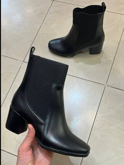 نیم بوت پاشنه بالا کش