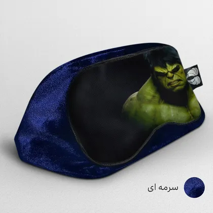 چشم بند بچگانه کاوا ماسک مدل هالک کد2