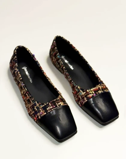 کفش کالج زنانه مدل Stradivarius Flat shoes - FLb42