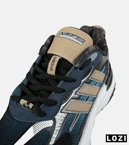 کفش کتانی مردانه و زنانه مشکی سرمه ای Adidas More Than Speed مدل 7553