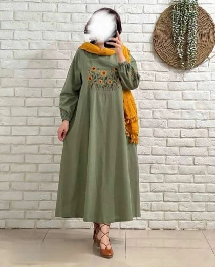 کفتان گلدوزی شده پاییزه
