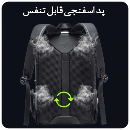کیف کوله پشتی لپ تاپ 15.6 اینچ اورجینال بنج BANGE 7078