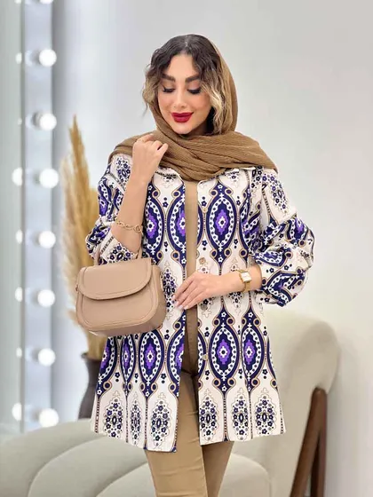 مانتو طرح سنتی پارمین