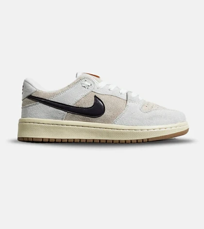 کفش کتانی مردانه و زنانه کرم طوسی بنفش نایک NIKE SB Dunk مدل 7063