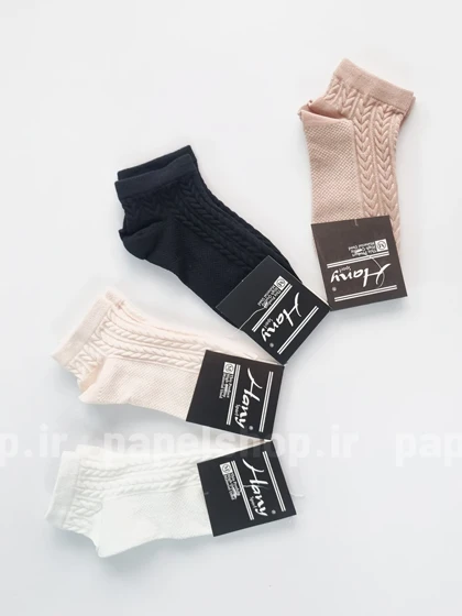 جوراب مچی نخ پنبه گندمی