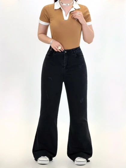 7147-شلوار بوت کات ترک
