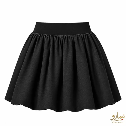 دامن کوتاه پفی ساده