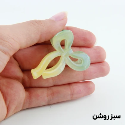 کلیپس دخترانه مدل پاپیون دنباله دار کوچک