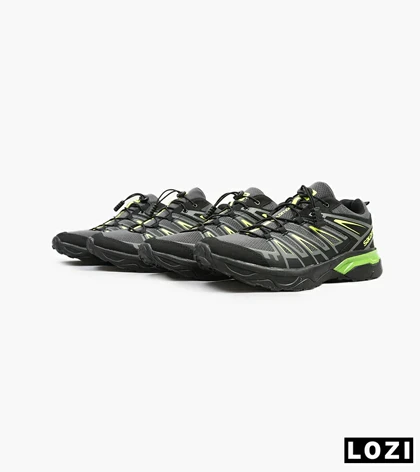کفش کتانی مشکی سبز سالومون Salomon X ULTRA
