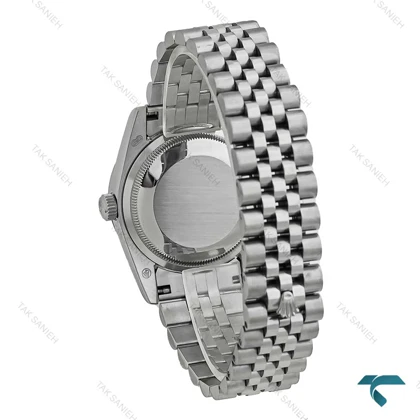 ساعت مردانه Rolex استیل صفحه سبز خطی Rolex-7484-G