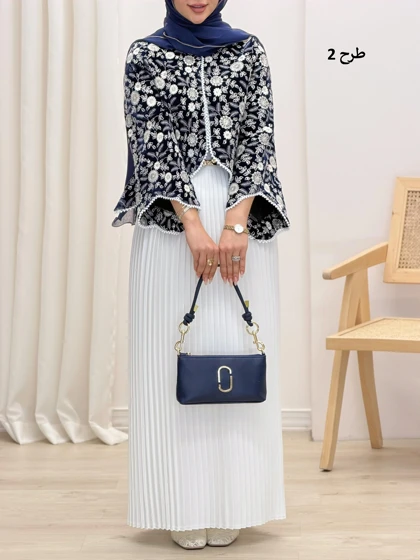 4053-کت و سارافون مزونی پری دخت