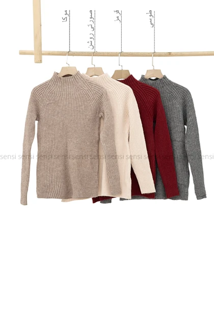 بافت موهری وارداتی راه راه کد1005046