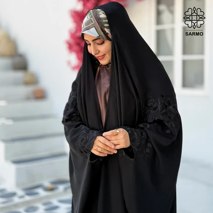 چادر آویز عباسی کرپ ندای کره اصل
