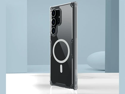 قاب محافظ مگنتی گلکسی اس 24 اولترا نیلکین Nillkin Nature TPU Pro Magnetic case Samsung Galaxy S24 Ultra